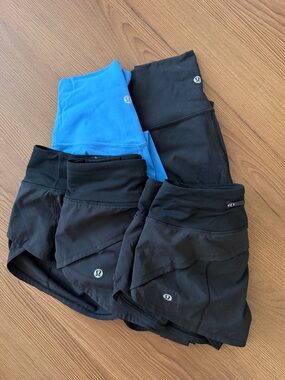 LuluLemon leggings and shorts
